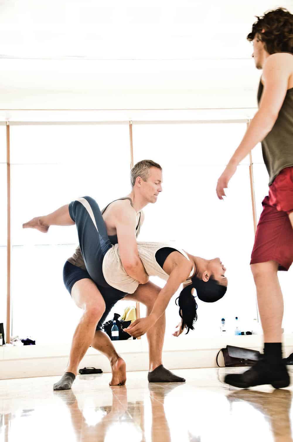 McOnie Company Slaughter in Rehearsal