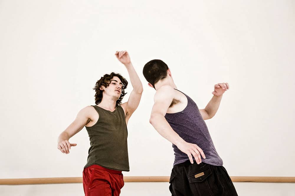 McOnie Company Slaughter in Rehearsal