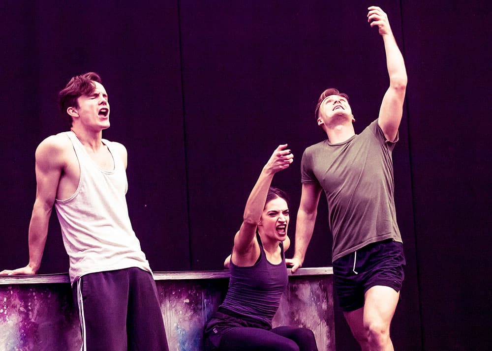 McOnie Company DRUNK in Rehearsal