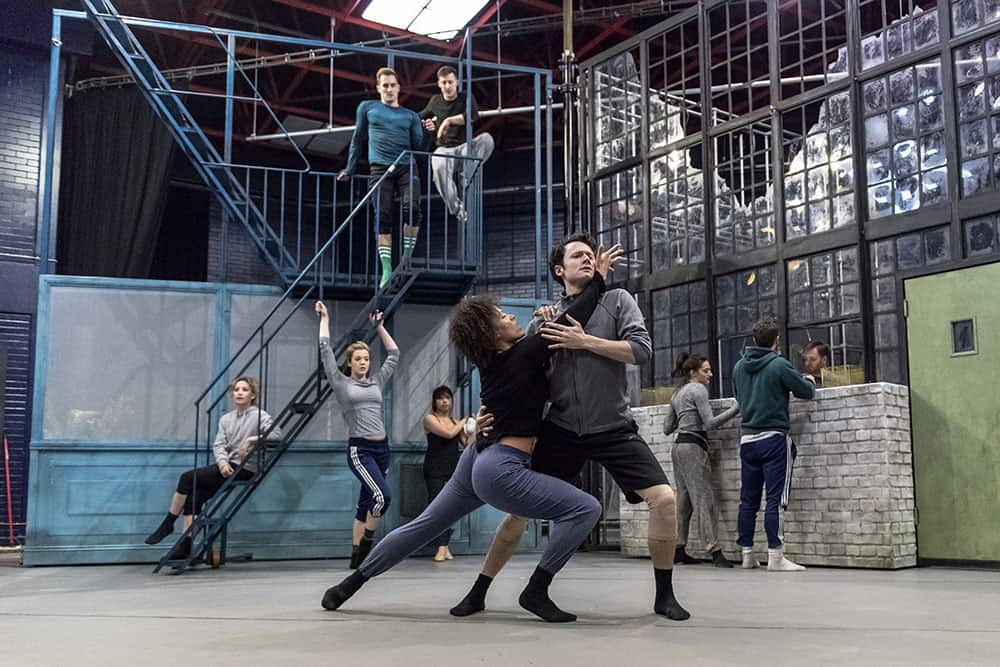 McOnie Company Jekyll and Hyde in Rehearsal