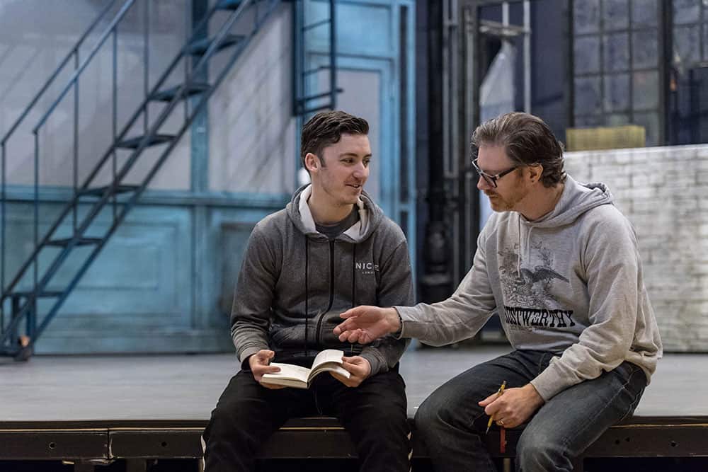 McOnie Company Jekyll and Hyde in Rehearsal