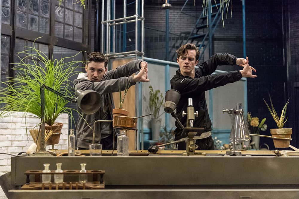 McOnie Company Jekyll and Hyde in Rehearsal