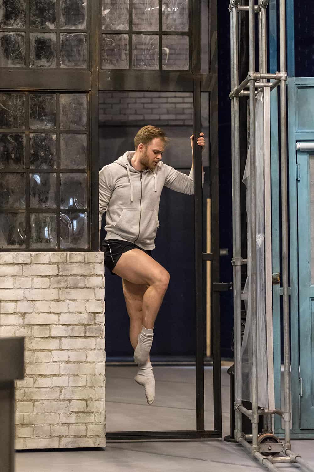 McOnie Company Jekyll and Hyde in Rehearsal