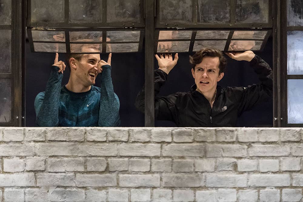 McOnie Company Jekyll and Hyde in Rehearsal