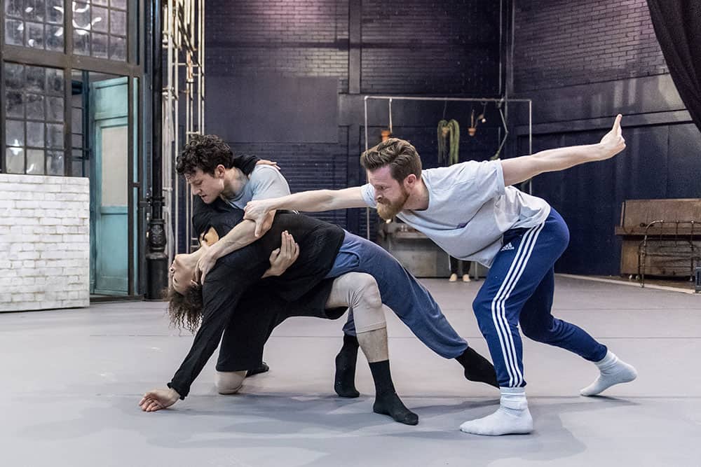 McOnie Company Jekyll and Hyde in Rehearsal