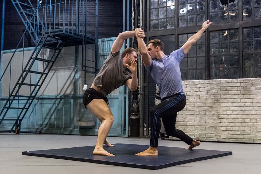 McOnie Company Jekyll and Hyde in Rehearsal