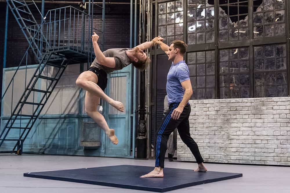 McOnie Company Jekyll and Hyde in Rehearsal