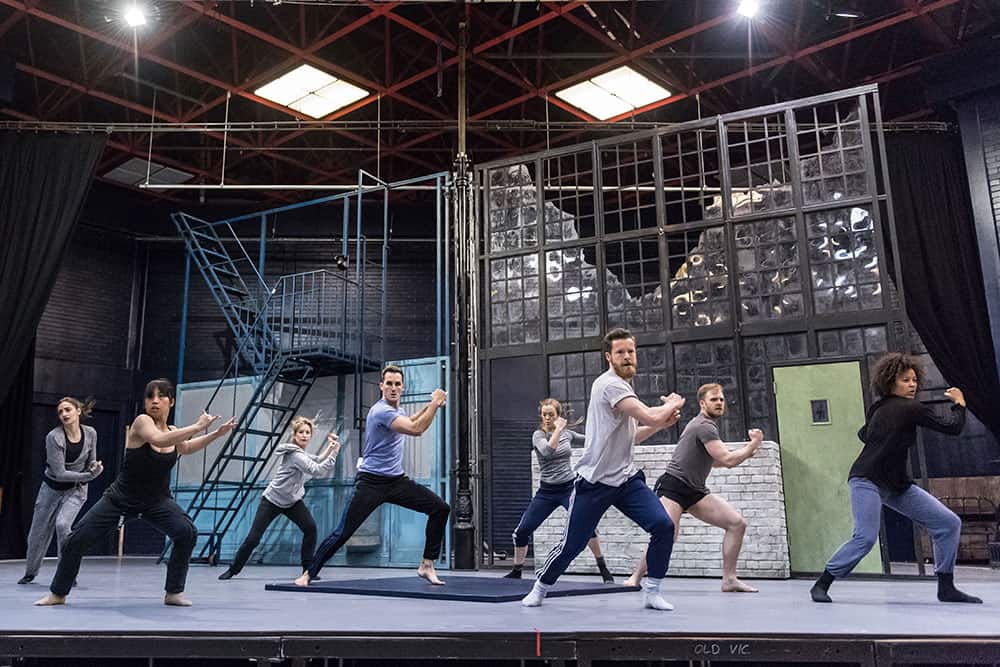 McOnie Company Jekyll and Hyde in Rehearsal