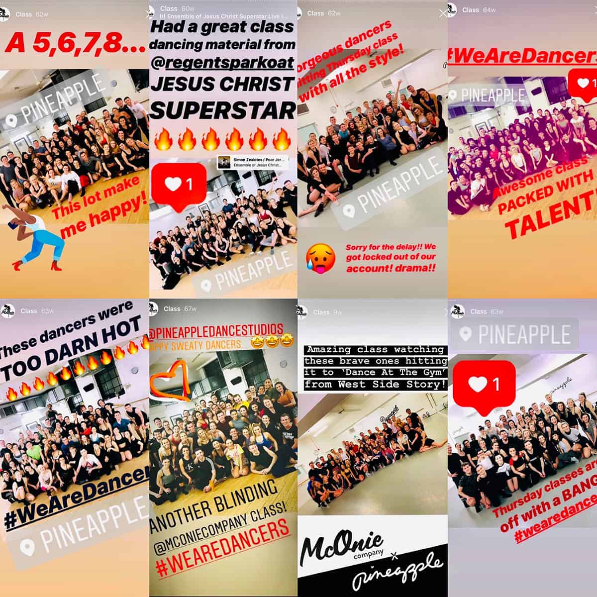 McOnie Company classes